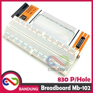 BREADBOARD MB-102 SOLDERLESS 830 830P-A