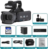 【High Quality】 64Mp Digital Video Camera 6K 60Fps Photography Youtube Vlog Camcorder For Stream Webc