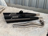 ท่อสร้าง AOM RACING WAVE 125 RSI คอดัด