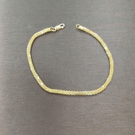 22k / 916 Gold Round Milan Bracelet