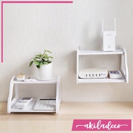 Wall shelf Desktop storage Wall shelf vintage Wifi shelf