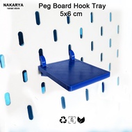Peg board 5x6 cm trayHOOK