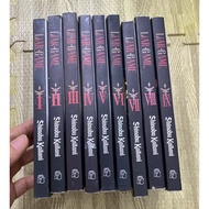 Set of 9q old truen.trah notebooks Liar Game Liargame T1-9