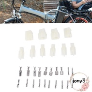 JONY 2 Set Controller Plug Connector, 2 Pin Lightweight Connector Pin Set, Portable Electronic Femal