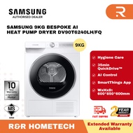 SAMSUNG 9KG Bespoke AI Heat Pump Dryer DV90T6240LH/FQ Baju Pengering 烘干机