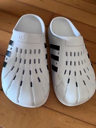 Adidas ADILETTE CLOGS 雨鞋水鞋密頭拖鞋 crocs款