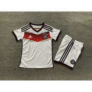 Retro Children's Set 2014 Germany Home Kids Football Jersey 2-13y High-quality Jersi