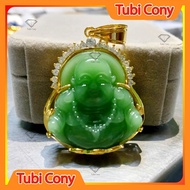 Maitreya Buddha pendant (5 cm) HNK - 124 - Tubi Cony - Binh An - An Lac