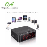 Desktop Alarm Clock Bluetooth Speaker
