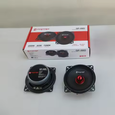 2PCS automotive audio vehicle speakers, 4-inch mid-range speaker set, advanced automotive speakers