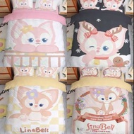 linabell 床單套裝 四件套 床上用品 枕套 床笠 枕頭 勞蘇 my melody little twin stars duffy stella lou 公仔 tony gelatoni she