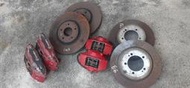 17500  日本 EVO Brembo F50 前對4 後對2 煞車卡鉗 320 300碟盤+來令片