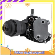 【W】Housing Oil Filter & Radiator Oil for  A6 Q5 2.0 Tdi 03N115389J 03N115433B 03N 115 562
