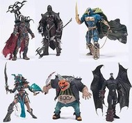 （現貨供應，絕版商品）BenToy McFarlane Spawn Reborn 1 閃靈悍將可動人偶（美版 6支一套)