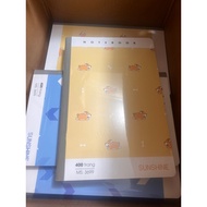 A4 size 400-page lined notebook, beautiful quality paper