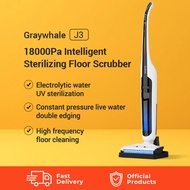 2024 GRAYWHALE J6plus Sewage sterilization  smart home three-in-one floor scrubber, suction and mopping, sterilization and large suction mopping 灰鲸洗地机