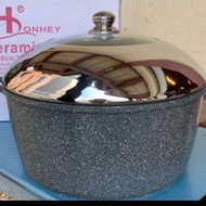 Periuk rendang seramik 40cm