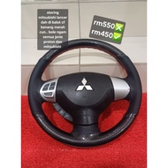 STERING MITSUBISHI LANCER DA BALUT CF BENANG MERAH  BOLE NGAM MANA2  KERETA PROTON