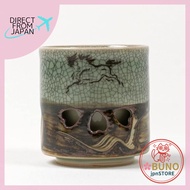 Ohori Soma-yaki Matsunaga-gama Double Tea Cup (2.6 sun)