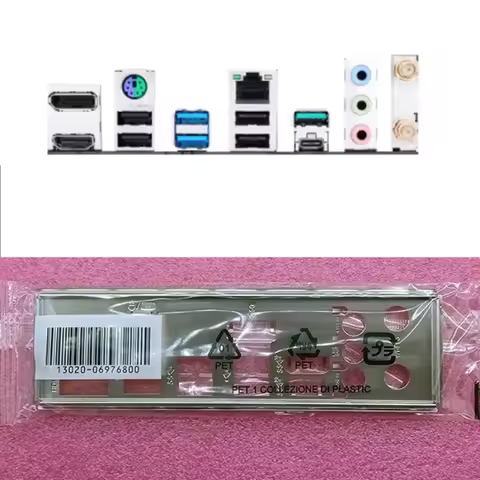 IO I/O Shield Back Plate BackPlate Blende Bezel for ASUS PRIME Z790-P WIFI D4、PRIME Z790-P WIFI Moth