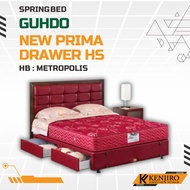 Kasur Springbed Guhdo New Prima Drawer HS Fullset