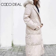 Coco Deal 羽絨外套 米粉色 長版