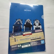 BANDAI - 一番賞 海賊王 One Piece 白鬍子海賊團 I賞 貼紙 A4 FILE 文件夾 文件套 週邊文具 NO.8 海軍 [平行進口]