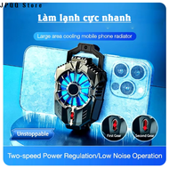 Quạt tản nhiệt điện thoại Sò lạnh AL19 công suất cao LED RGB hiển thị nhiệt độ hỗ trợ chơi game miễn