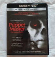 美版 4K+2D Puppet Master: The Littlest Reich (2018) (無中文字幕)  4K UHD blu-ray bluray blu ray blue