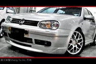 福斯 VW GOLF4 MK4 前下巴 空力套件 99 00 01 02 03 04 (附黑網)