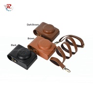 LARRY Ricoh GR3 GRiii GR Mark iii Pu Leather Camera Bag Case Pouch For Ricoh GR3 GRiii GR Mark iii G