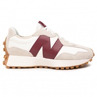 Women's Shoes New Balance 327 White Dark Red