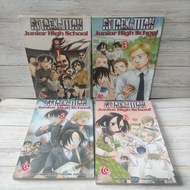Attack on titan junior high school Comic by saki nakagawa/hajima isaishodo