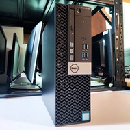 คอมพิวเตอร์มือสอง Dell Optiplex SFF - CPU Core i5-7500 3.40GHz | SSD 1024 GB | พร้อมเชื่อมต่อ WIFI Bluetooth สภาพสวย A+