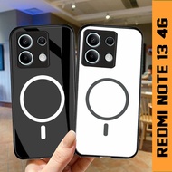 Glass Softcase Redmi Note 13 5G Note 13 Pro Note 13 Pro Plus [M214] Cellphone Case Redmi Note 13 5G 