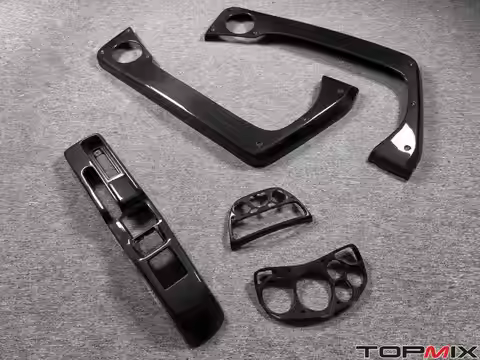 Real Carbon Fiber interiors overlay cover panel fit for Ferrari F360 360 Modena