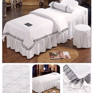 Beauty Bedspread Four-Piece Set High-End Beauty Salon Special Medical Massage Physiotherapy Shampoo Chair Mattress Cover