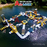 Marine Inflatable Swimming Pool Mobile Combination Paradise Breakthrough Obstacle Water Breakthrough