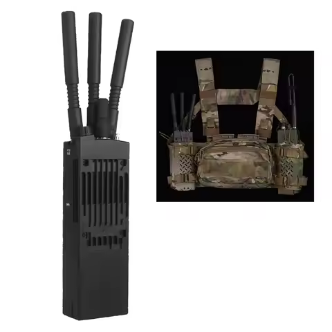 MPU5 Radio Model Detachable Hunting Army Militar Walkie Talkie DIY Refit MPU5 Virtual Model Case Tac