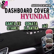 HYUNDAI Suede Leather Dashboard Cover i40 Sonata Santa FE Elantra Starex H1