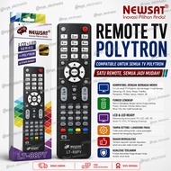 ORIGINAL REMOTE TV POLYTRON NEWSAT REMOTE LED TV POLYTRON LT-88PY REMOT LCD TV POLYTRON