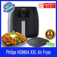 Philips HD9654 XXL Air Fryer. Grill Pan Tray Attachment Included. Original Philips Singapore Stock. 3 Pin Power Plug. Safety Mark Approved. 2 Years Warranty.