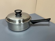 二手 安麗 Amway  Queen 2公升 湯鍋 不鏽鋼  長柄鍋 美國製造
