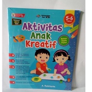 Creative children's activity book 5-6 years Erlangga for kids