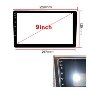 229*129*217 Car Tempered Glass Protective Film Sticker For 9 10 Inch Radio Stereo DVD Touch Full LCD
