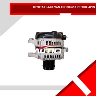 ALTERNATOR TOYOTA HIACE VAN TRH203 2.7 PETROL 4PIN