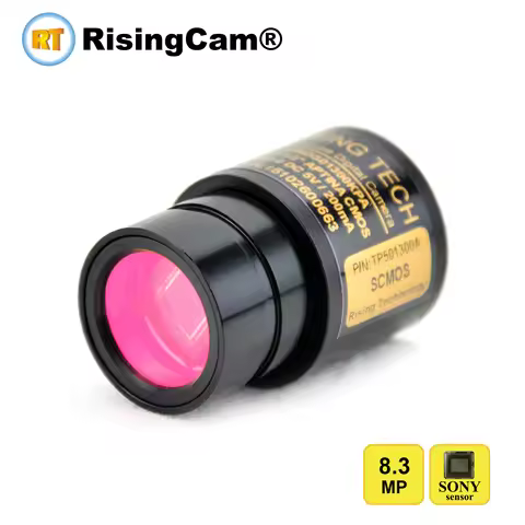 RisingCam 8.3MP SONY imx274 1/2.5" CMOS sensor 30fps USB2.0 digital microscope camera for Microscope