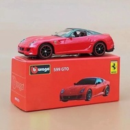 MERAH BURAGO FERRARI 599 GTO RED LIMITED EDITION 164/ - SEAL - BURAGO64