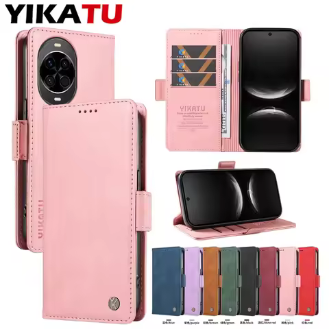 Wallet Leather Case For Huawei Nova Y90 Y70 Plus Lite 3 9 11 12 SE 5G 8i 5T 3E 2i 14 12S 4G Y5 2018 