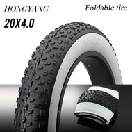 HONGYANG 20x4.0 26X4.0 Fat Tire E-bike Tire 20inch 26X4.0 Snow Tire 30TPI 20x4.0 Foldable Fat tire &